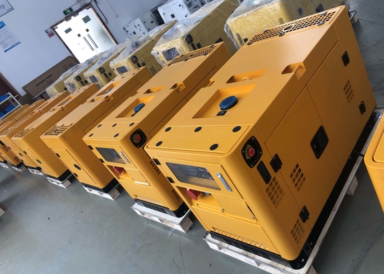 품질  2 Cylinder 60HZ 12kw Power Diesel Generator Portable Low Noisy For Home Use 공장