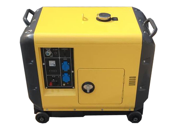 가정 사용 5kva 6kvA 디젤 엔진 작은 휴대용 발전기/전기 시작 발전기