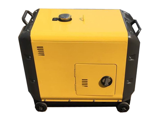 가정 사용 5kva 6kvA 디젤 엔진 작은 휴대용 발전기/전기 시작 발전기