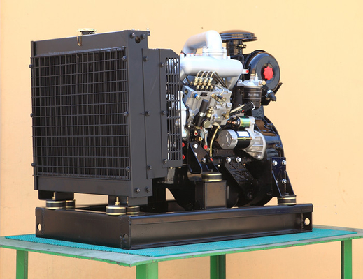 침묵하는 유형 산업 디젤 엔진, 4개의 치기 공기에 의하여 냉각되는 디젤 엔진