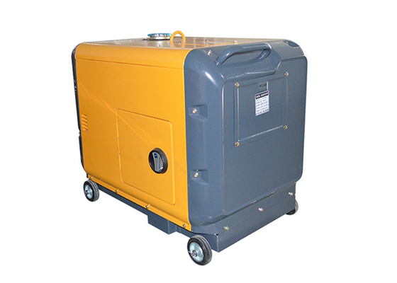 최고 침묵하는 작은 휴대용 발전기, 5kva 5000w 휴대용 디젤 엔진 발전기