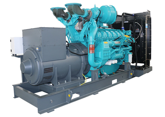 3단계 물 냉각 펄킨스 디젤 발전기 전기 젠셋 원력 1250KVA 1000KW