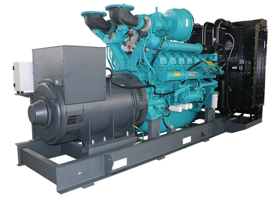컨테이너 타입 퍼킨스 디젤 발전기 세트 / 젠셋 1200kw 1500kva 물 냉각