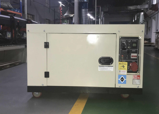 전기 시작 6KVA 발전기를 가진 최고 침묵하는 작은 휴대용 발전기