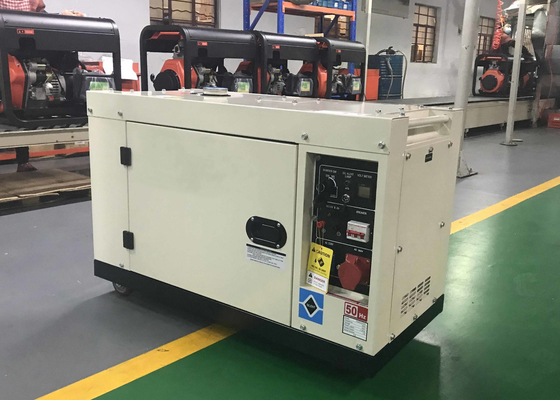 전기 시작 6KVA 발전기를 가진 최고 침묵하는 작은 휴대용 발전기
