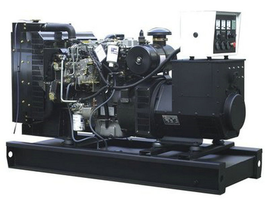 22KW - 112KW 비상 전원 디젤 엔진 Lovol 발전기 세트 열려있는 유형